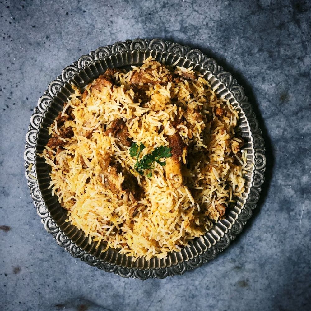 Hyderabadi Mutton Dum Biryani